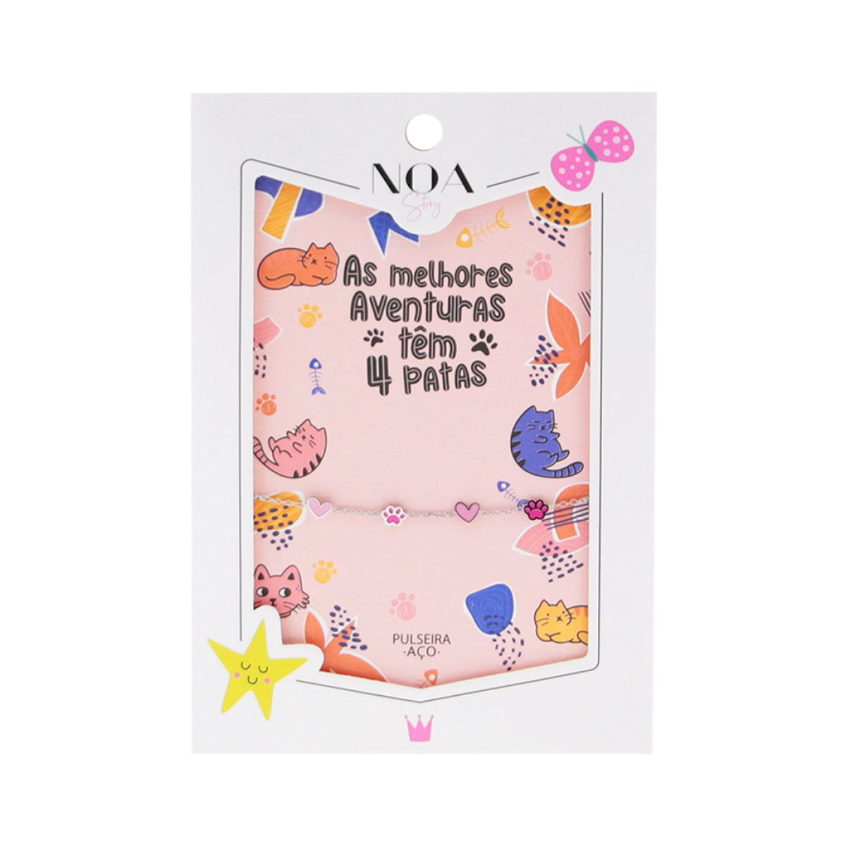 PULSEIRA "AS MELHORES AVENTURAS TEM 4 PATAS"