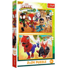 PUZZLE (2X24PCS): SPIDEY