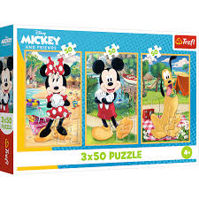 PUZZLE (3X50 PCS: MICKEY MOUSE