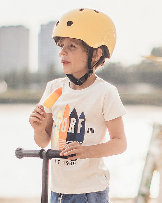 Scoot&Ride CAPACETE - LIMÃO S/M