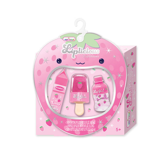 Strawberry (Set Gloss para Lábios)