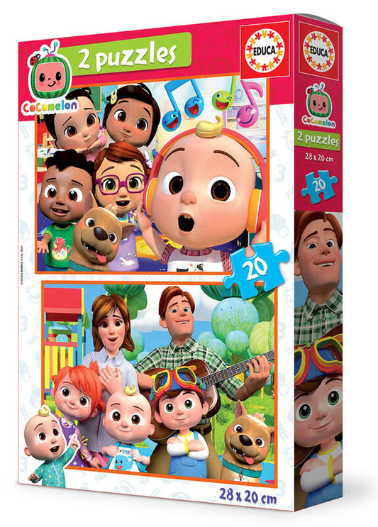 2X PUZZLE 20 COCOMELON