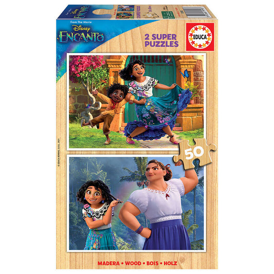 2X SUPER PUZZLE 50 ENCANTO DISNEY