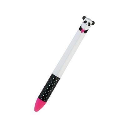 Caneta 2 Cores Legami Click&Clack - Panda